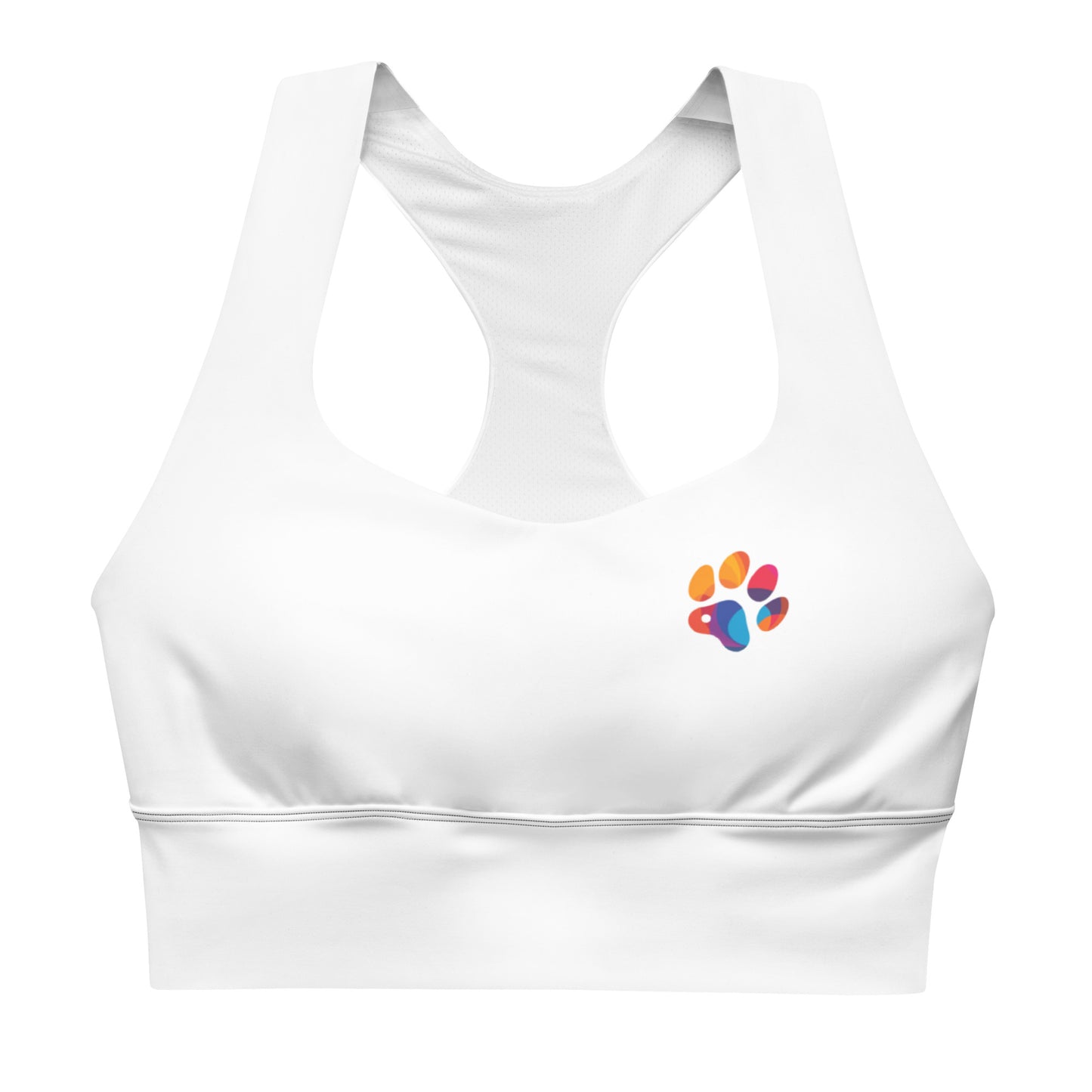 Longline sports bra