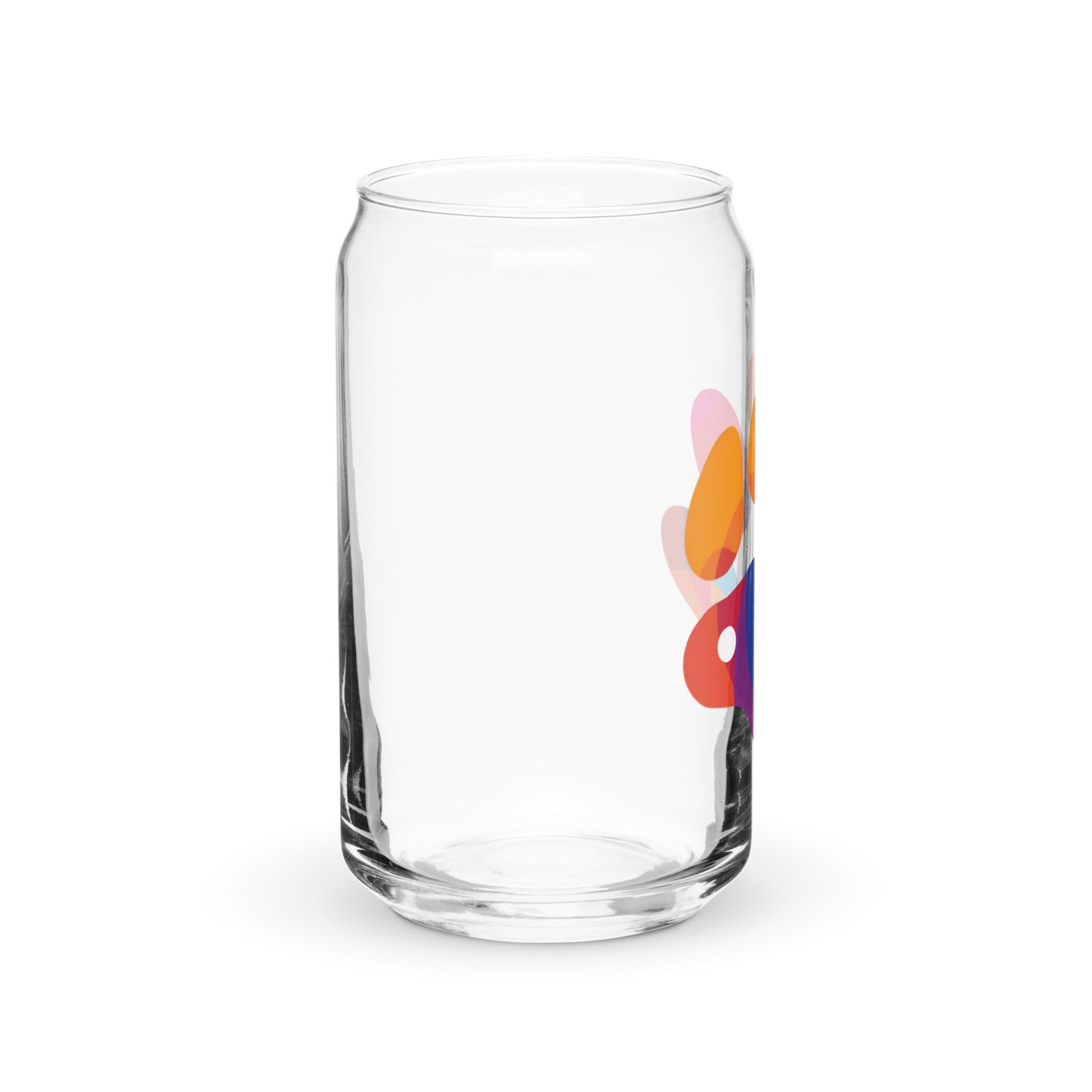 Can-shaped glass