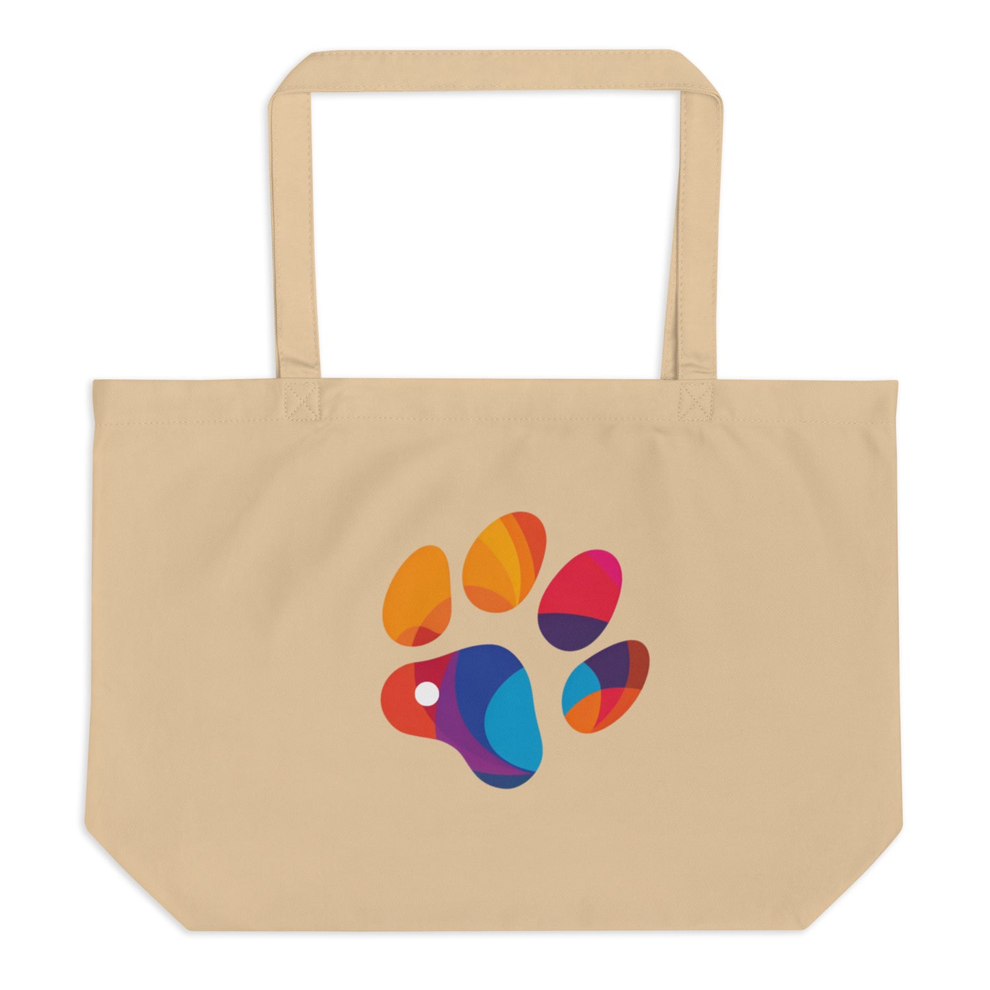 Large organic tote bag