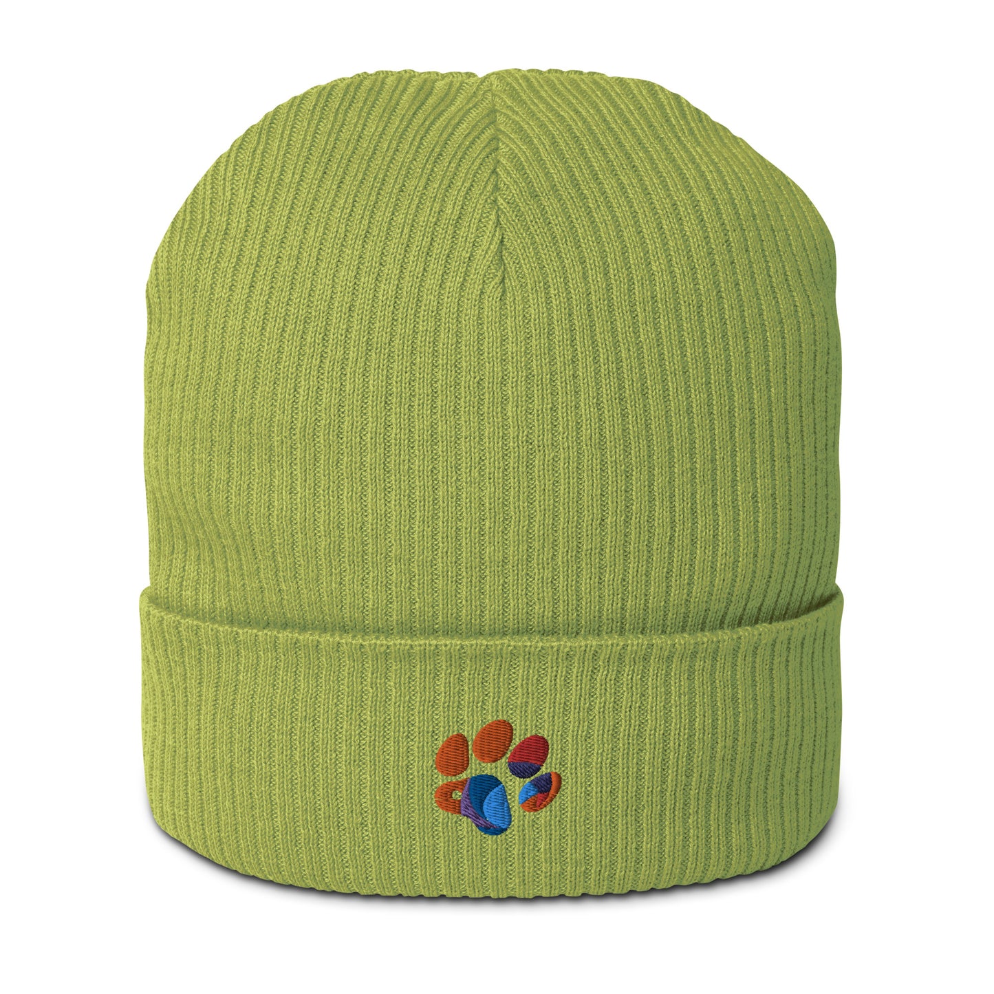 Organic ribbed beanie