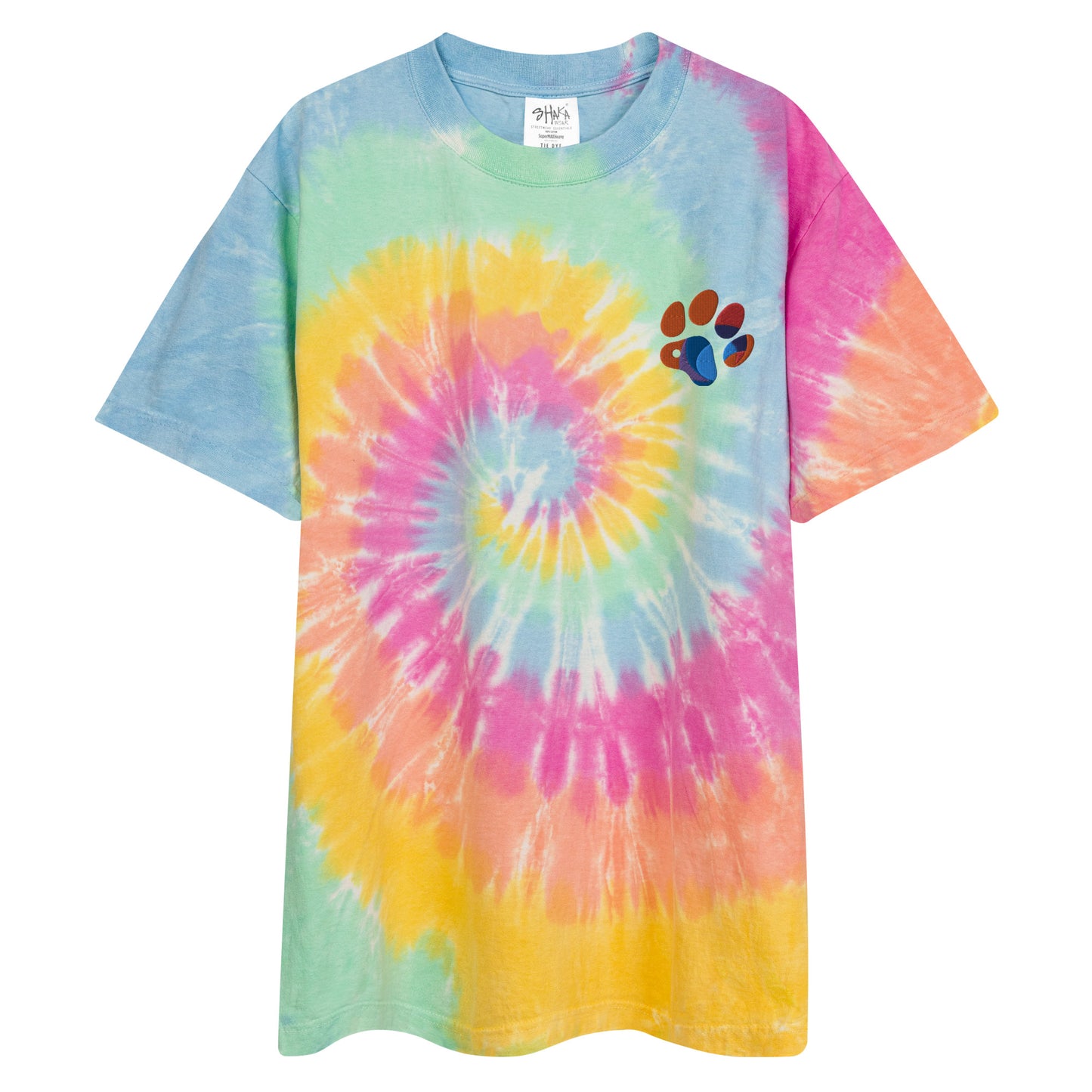 Oversized tie-dye t-shirt