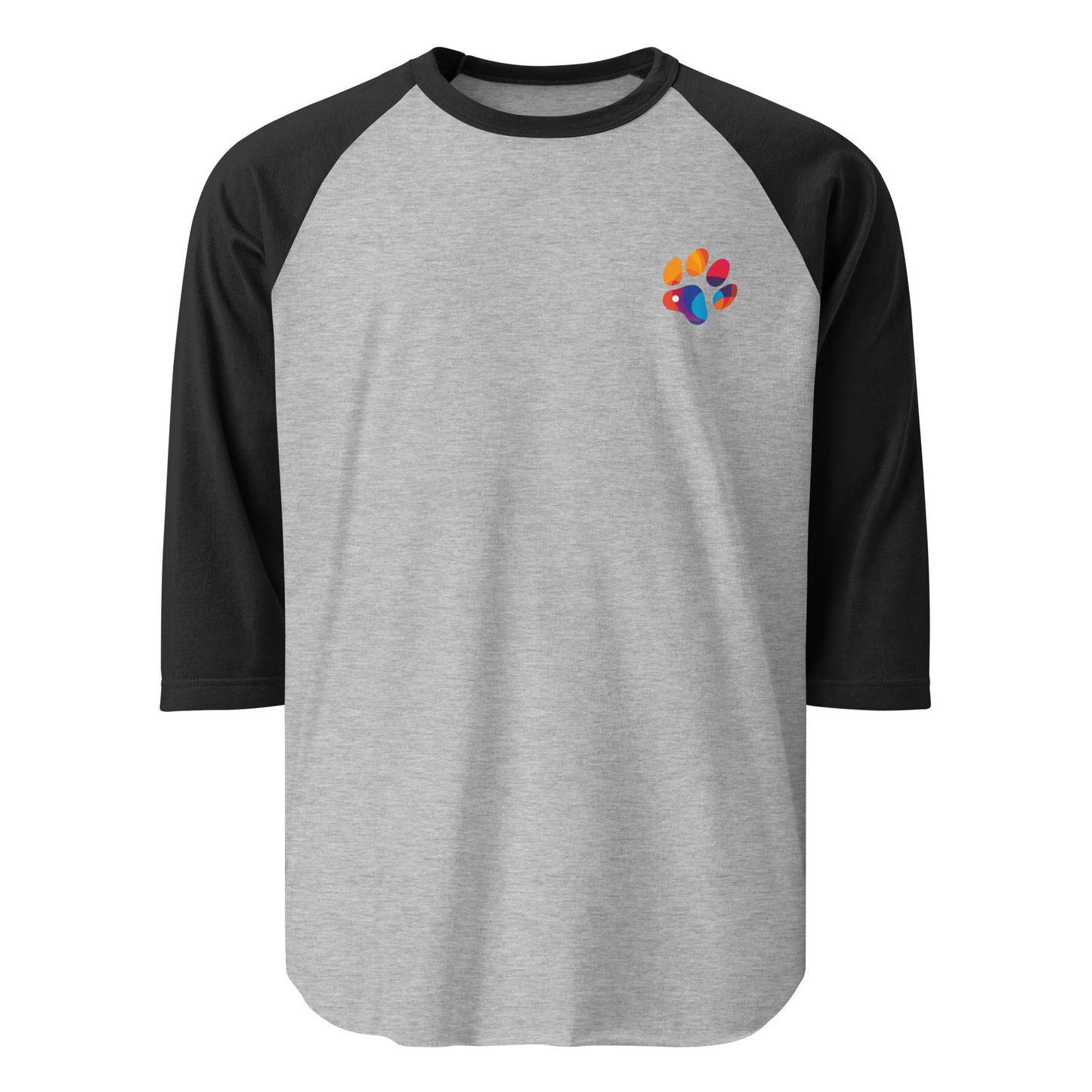 3/4 sleeve raglan shirt