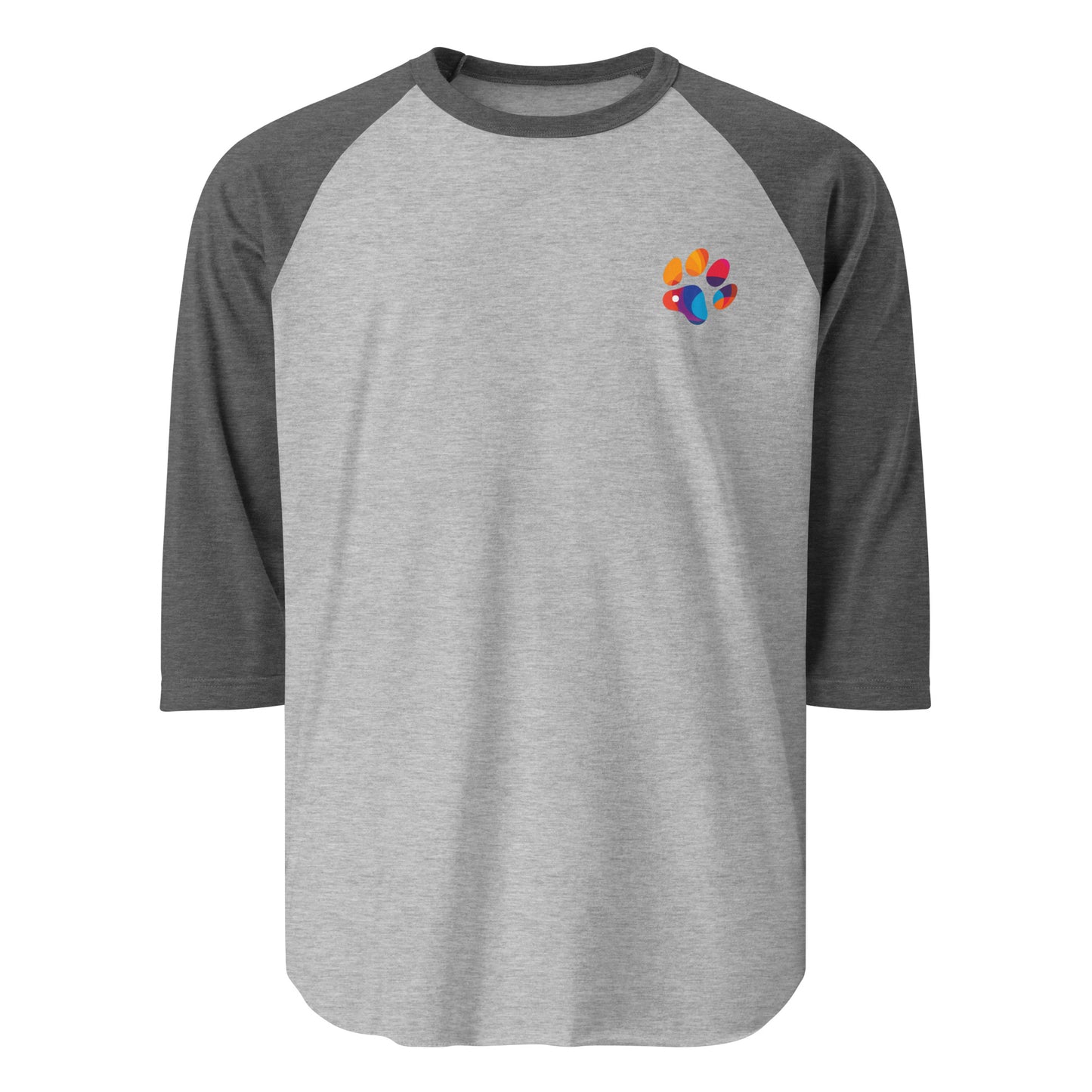 3/4 sleeve raglan shirt