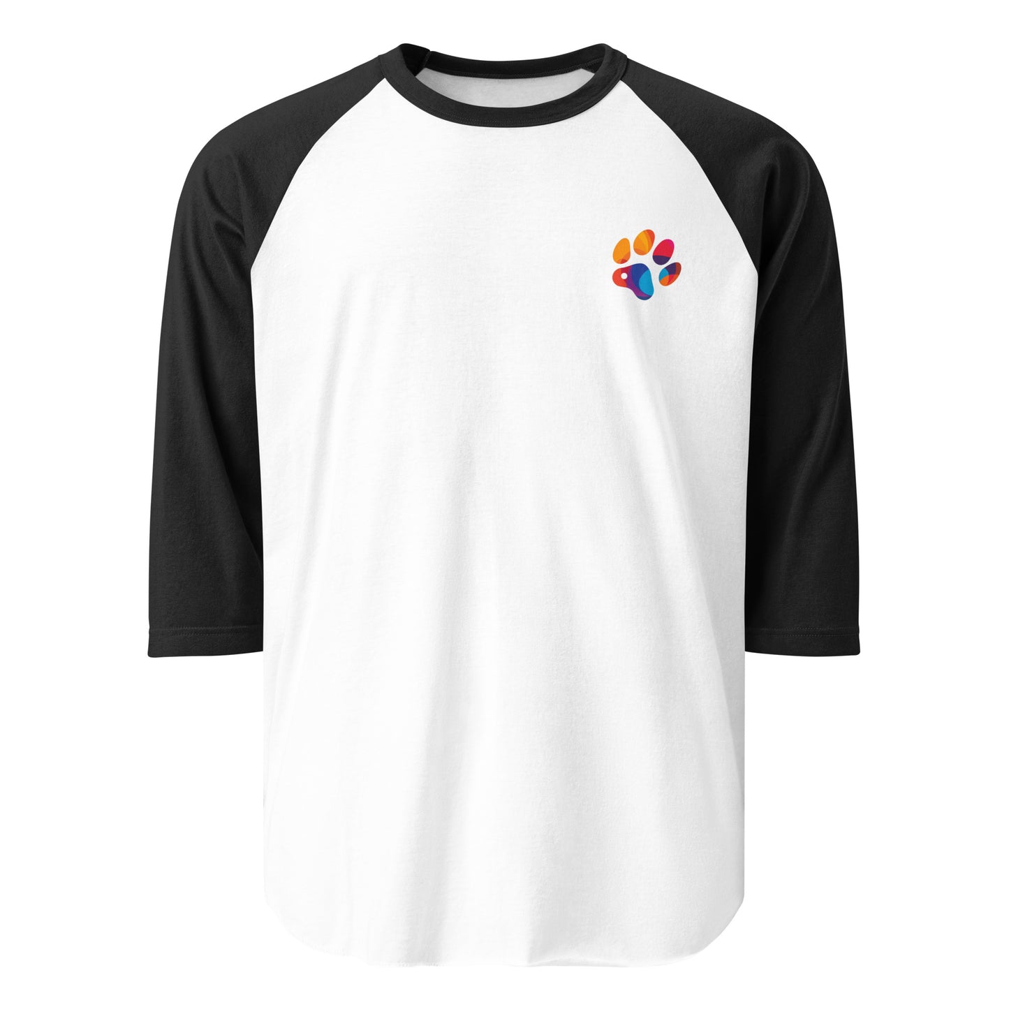 3/4 sleeve raglan shirt