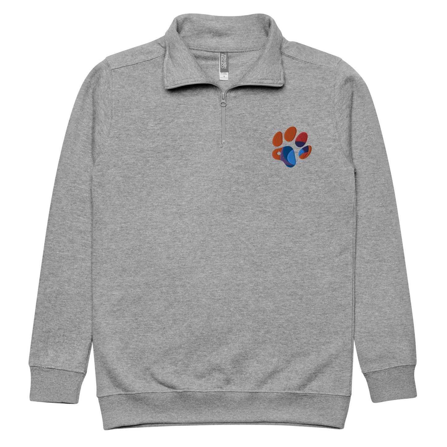 Unisex fleece pullover