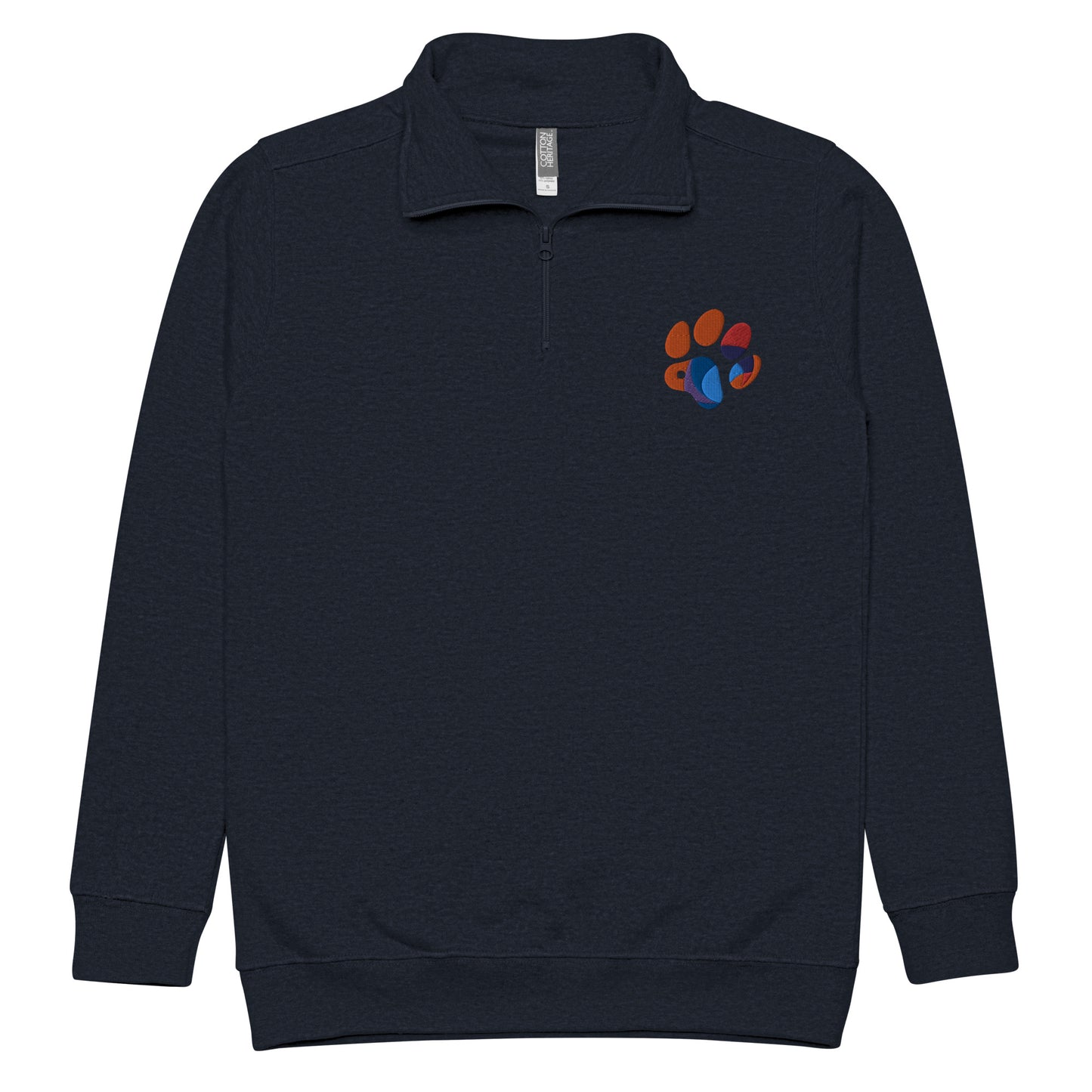 Unisex fleece pullover