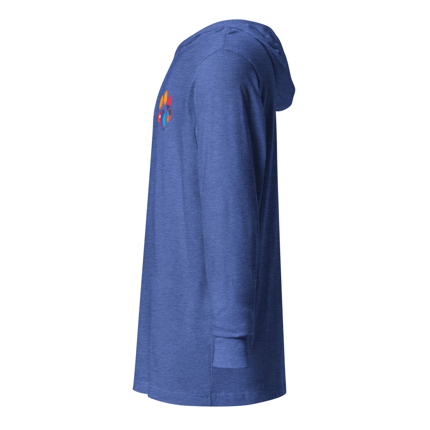 Hooded long-sleeve tee