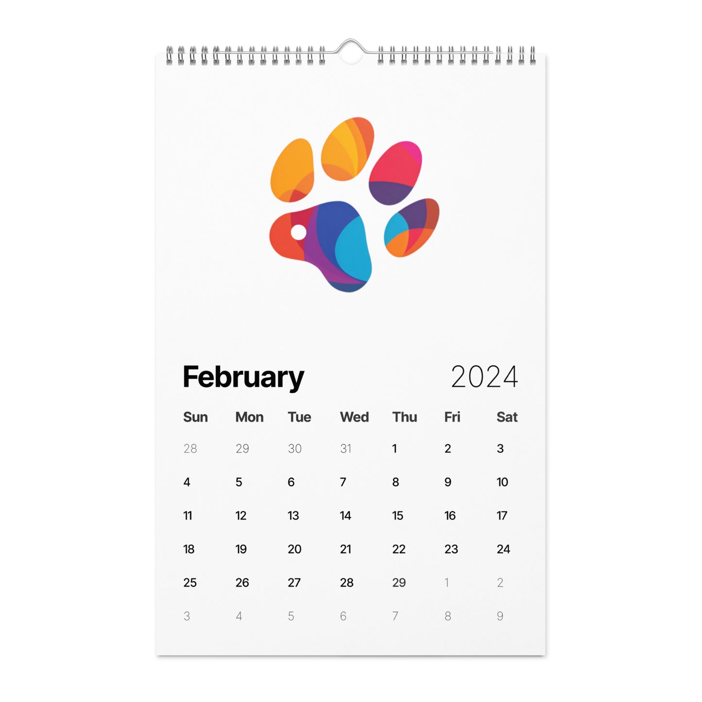 Wall calendar (2024)