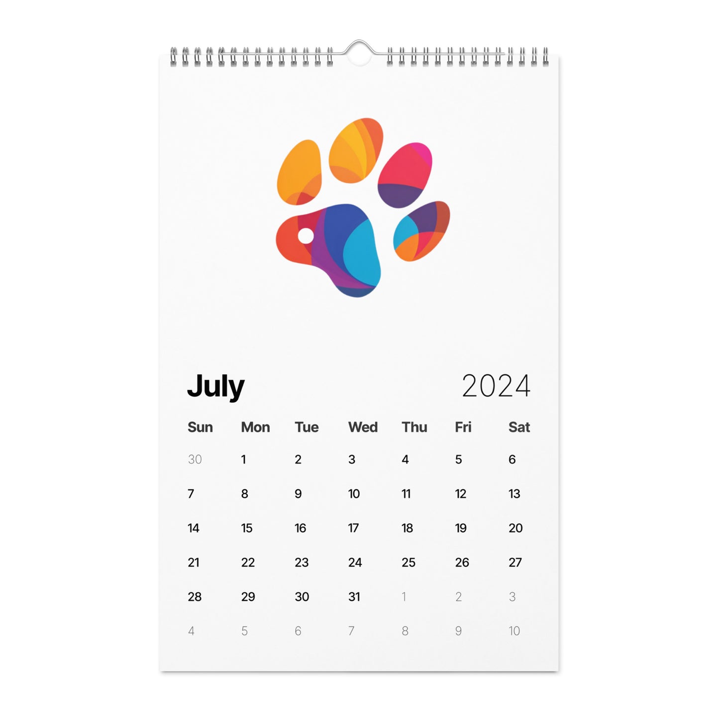 Wall calendar (2024)