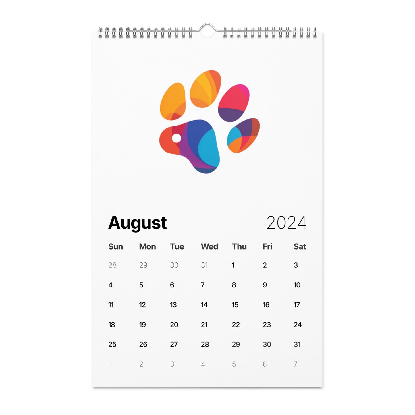 Wall calendar (2024)